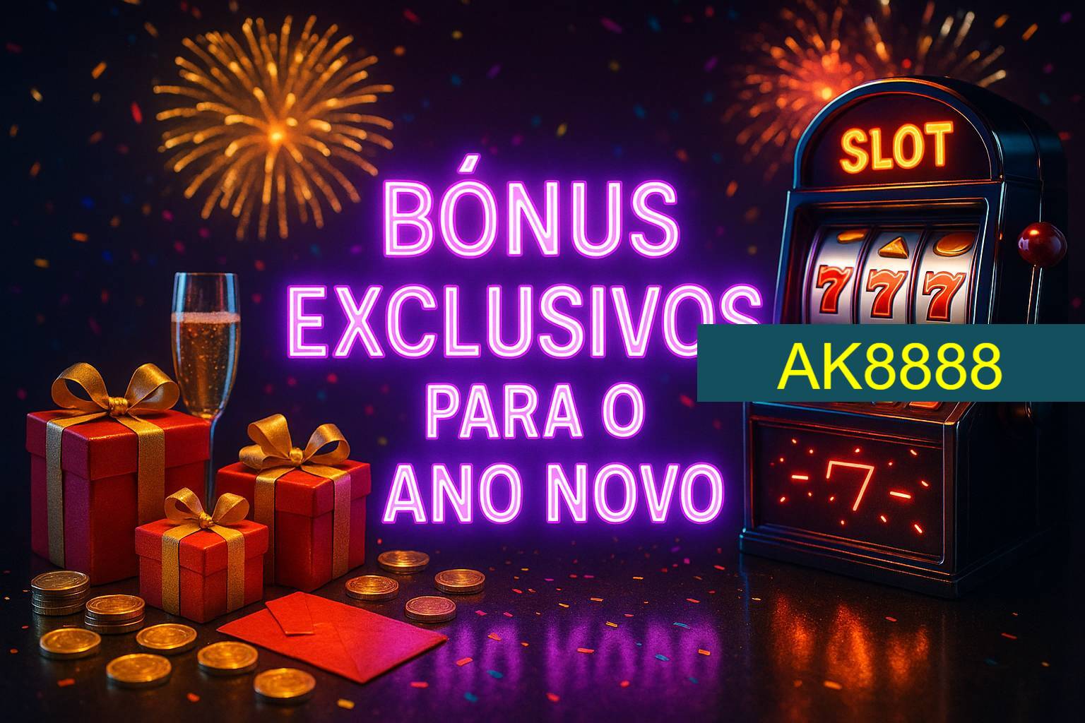 Promoções de Ano Novo no AK8888